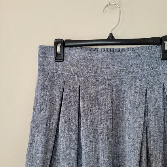 Misa Los Angeles Blue Wide Leg Pants - Picture 4 of 9